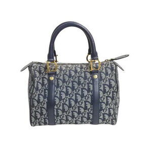 Christian Dior Speedy Trotter Handbag Navy Blue